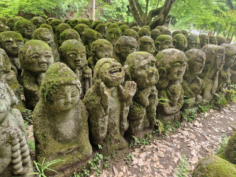 Japan, Kjoto kamene figure